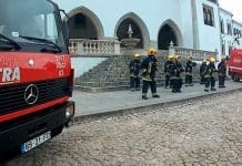 Bombeiros de Sintra surpreendem população e turistas ao ritmo da “zumba”