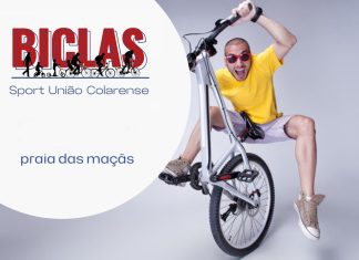 Sport União Colarense promove exposição de bicicletas na Praia das Maçãs