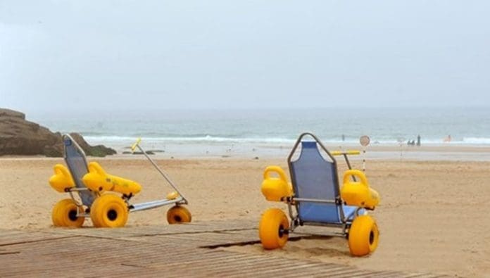 praia acessivel
