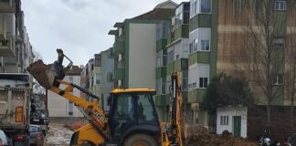 As obras de requalificação da Rua Campos Monteiro e Rua Manuel Ribeiro | DR Junta de Freguesia de Algueirão-Mem Martins