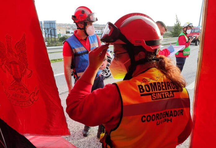 bombeiros de sintra foto Bombeiros V Sintra