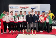 Atletas de Dojo Samurai de Rio de Mouro brilham no Mundial de Karaté na Finlândia