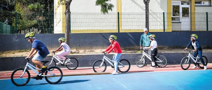 bicicleta CMS escolas