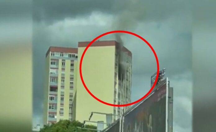 amadora incendio