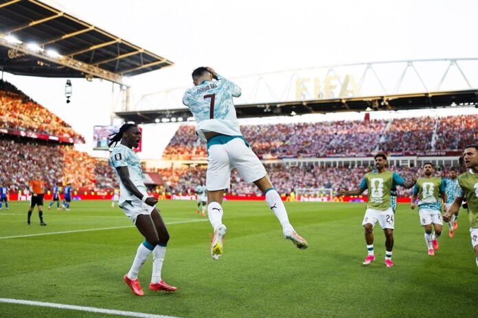 Portugal golo Cristiano Ronaldo foto FPF