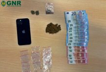 Homem detido em flagrante por tráfico de droga na Ericeira