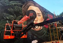 Natureza e arte dão nova vida à Travessa Elias Garcia, em Queluz